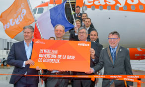 easyJet opens latest base in Bordeaux and toasts 10 million passengers