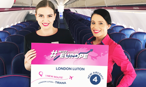 Wizz Air adventures to Albania from London Luton