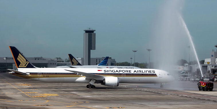 Singapore Airlines 787-10 Boeing