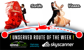 Seville-Vienna is "Skyscanner Unserved Route of the Week" with 60,000 searches; Vueling's fourth route to Vienna??