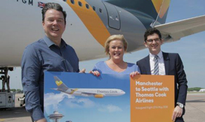 Thomas Cook Airlines sets off for Seattle