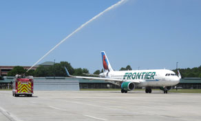 Frontier Airlines now serves Louisville and Savannah