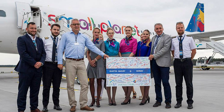 Small Planet Airlines Bourgas 