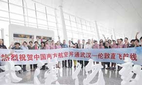 China Southern Airlines homes in on Heathrow from Wuhan