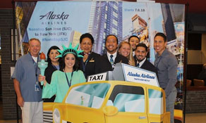 Alaska Airlines becomes third carrier to link San Jose with JFK