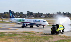 Azul Airlines advances Argentinean operation
