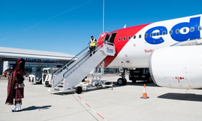 Edelweiss Air sets off from the Swiss Alps for the Scottish Highlands