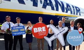 Ryanair expands its offerings from Bratislava and Bremen