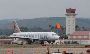 Frontier Airlines sets off for Santa Barbara once again