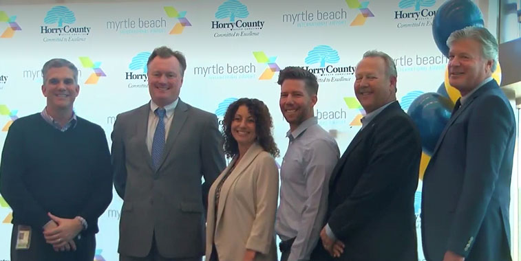 Myrtle Beach World Routes Marketing awards