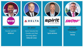 Senior WOW air, Delta Air Lines, Spirit Airlines and Swoop execs to talk innovation at Future Travel Experience Global 2018