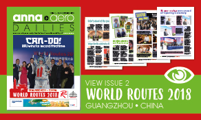 anna.aero World Tour 2018 continues: World Routes in Guangzhou