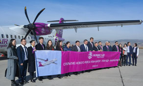 Hunnu Air launches first non-Mongolian route