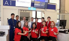 Cambodia Airways touches down in Taiwan