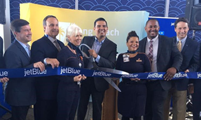 JetBlue Airways' love-hate relationship with Long Beach; passenger numbers up 33% in 2017, however new capacity already chopped