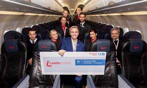 Laudamotion starts ski season with new route hat-trick