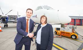 Flybe adds domestic connection to London