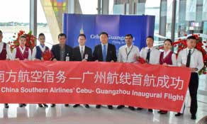 China Southern Airlines sets out for Cebu from Guangzhou