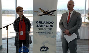 ViaAir connects Columbia in South Carolina with Orlando Sanford