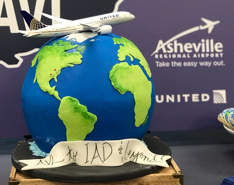 United Airlines Asheville 