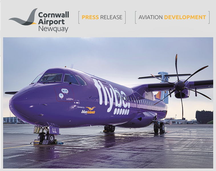 Cornwall Airport Newquay Blue Islands