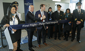 Alaska Airlines initiates Everett Paine Field operations
