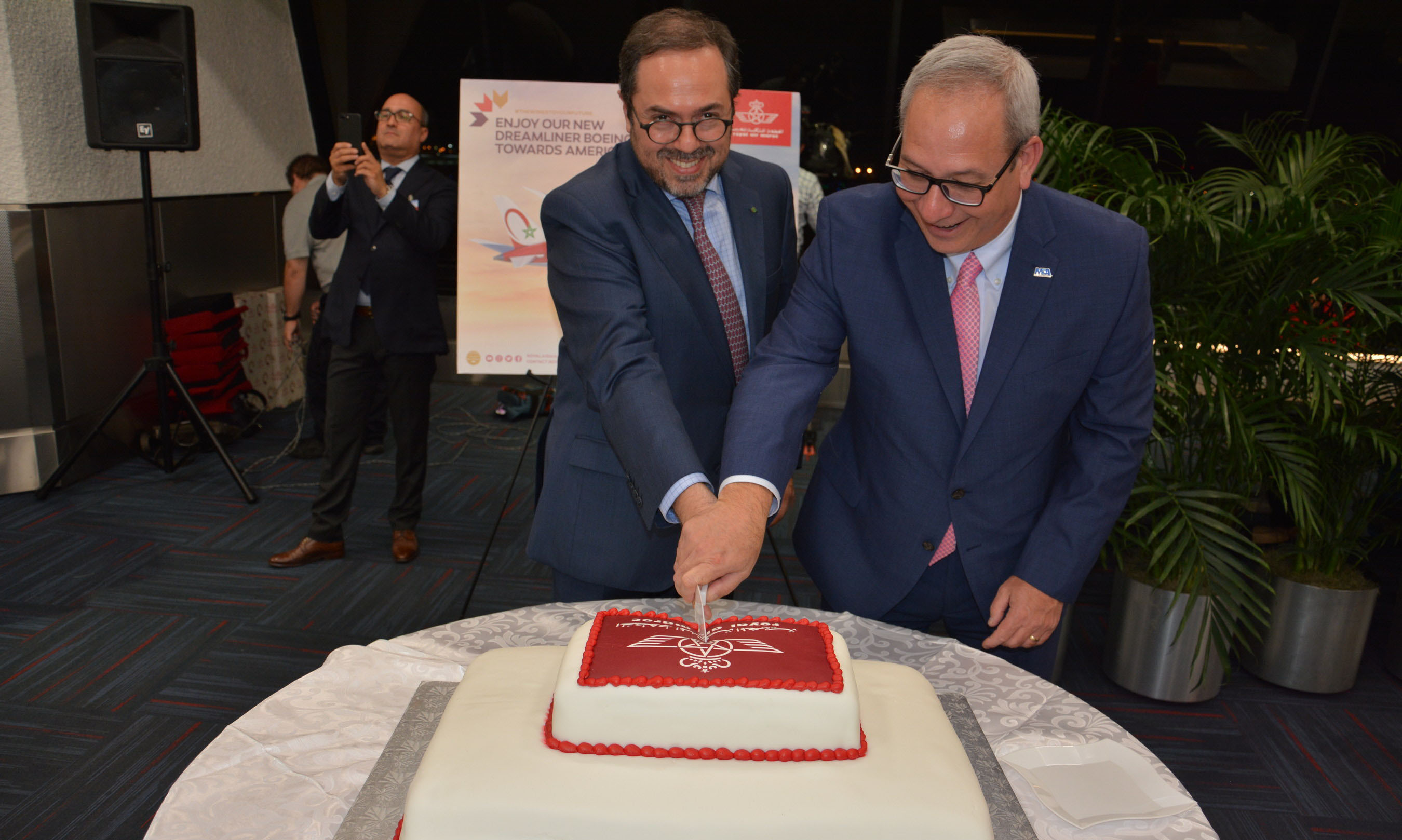 Royal Air Maroc celebrates Miami route