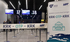 LOT Polish Airlines connects Krakow with Bucharest