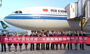 Air China moves Chengdu-London service from Gatwick to Heathrow