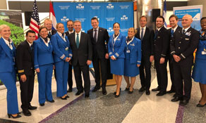KLM begins Boston – its 10th US service