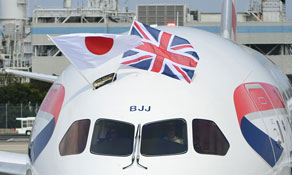 British Airways flies the flag into its third Japanese destination
