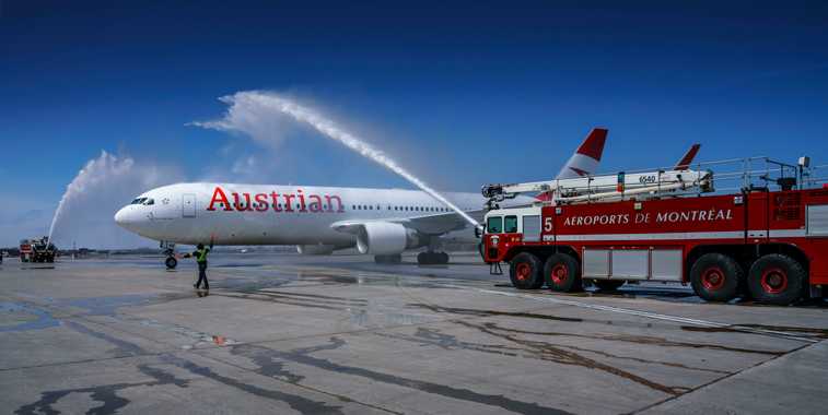 Austrian Airlines Montreal 