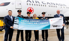Air Canada replaces Austrian Airlines between Toronto and Vienna