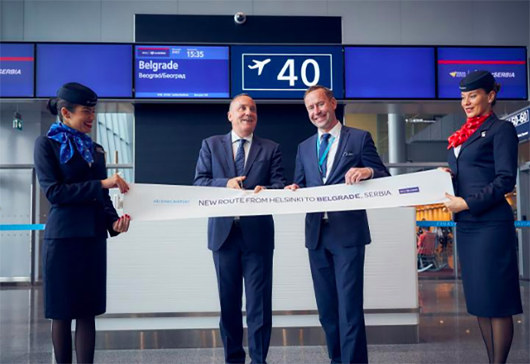 belgrade nikola tesla airport set to reach six million passengers in 2019 15 average capacity increase among top 10 carriers