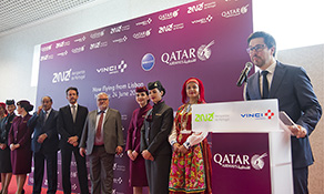 Qatar Airways debuts in Lisbon