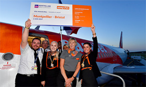 easyJet takes on Montpelier from Bristol