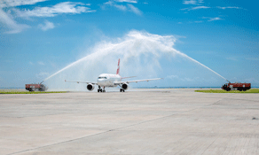 Air Mauritius arrives back in the Seychelles