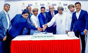 Go Air arrives in Abu Dhabi and Muscat from Mumbai