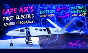 Cape Air: the world's first electric airline; predicted first routes