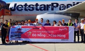 Jetstar Pacific lands in Kaohsiung from Da Nang