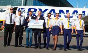 Ryanair adds Toulouse from Luxembourg