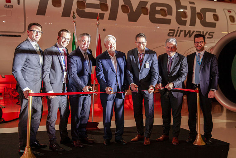 Helvetic has received its first Embraer 190-E2
