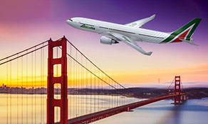 Alitalia adds San Francisco, a major unserved market