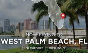Allegiant adds West Palm Beach from Indianapolis