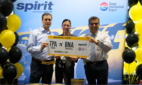 Spirit connects Tampa and Nashville