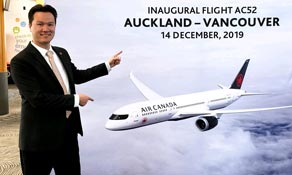 Air Canada launches Vancouver to Auckland flights