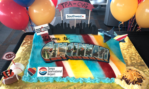 Southwest Airlines connects Cincinnati with Tampa