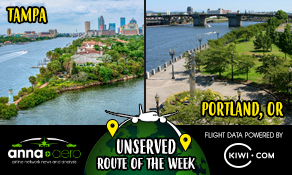 Tampa – Portland “Unserved Route of the Week”: 404,000 searches powered by Kiwi.com
