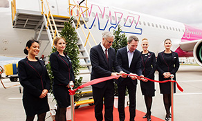 Wizz Air first routes from Abu Dhabi are Bucharest, Budapest, and Sofia?