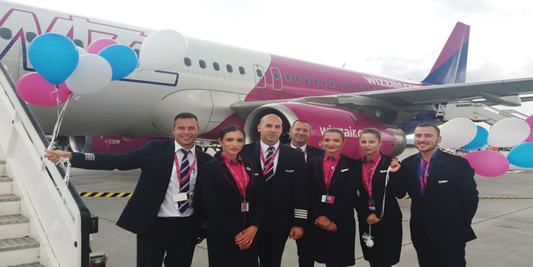 Wizz Air adds third aircraft at Larnaca and reveals five new routes